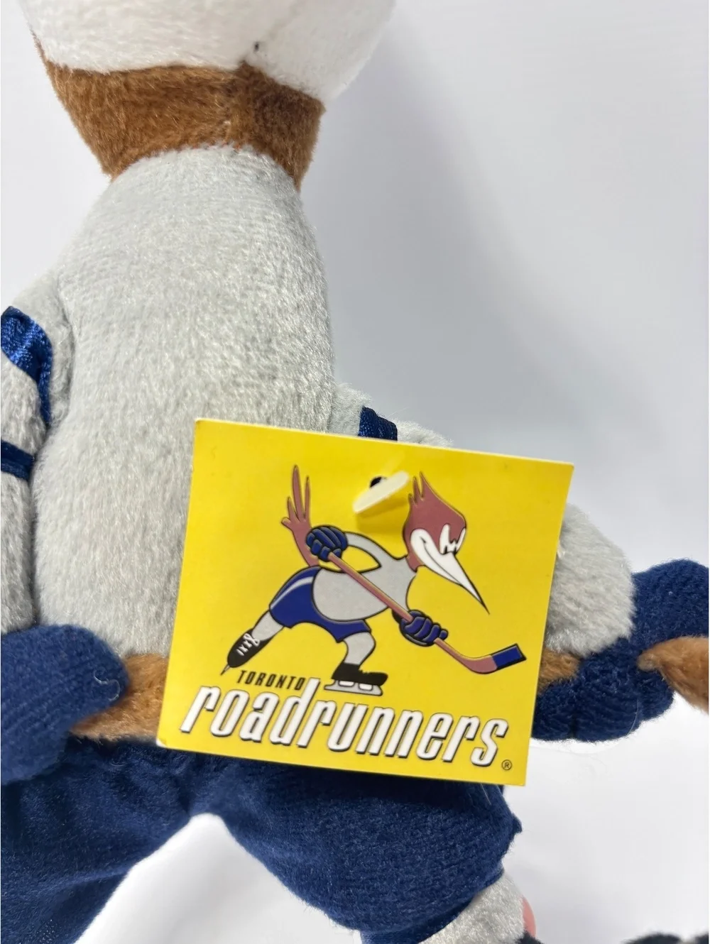 Vintage Toronto Roadrunners Plush Hockey Mascot Doll 2003-2004 Season NEW